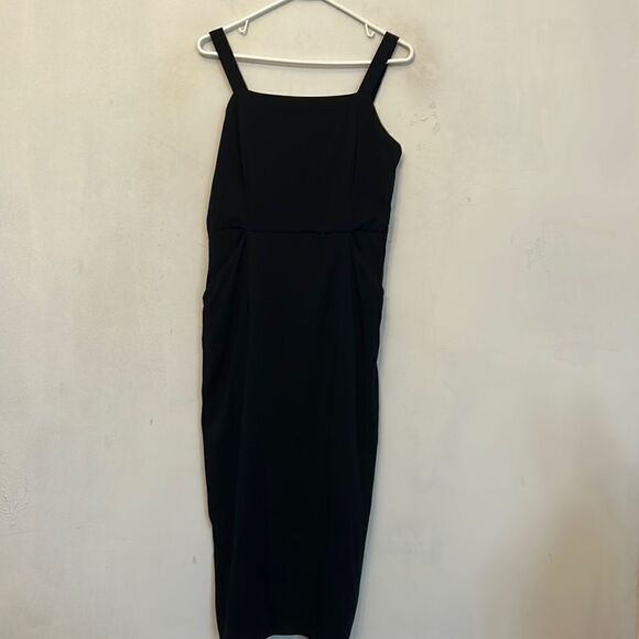 41 Hawthorn black front pocket dress Size 4 NWOT - Picture 1 of 12